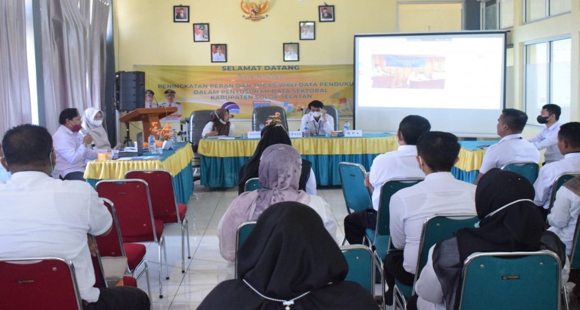Pemkab Solok Selatan Menggelar Sosialisasi Peningkatan Peran dan Tugas Wali Data