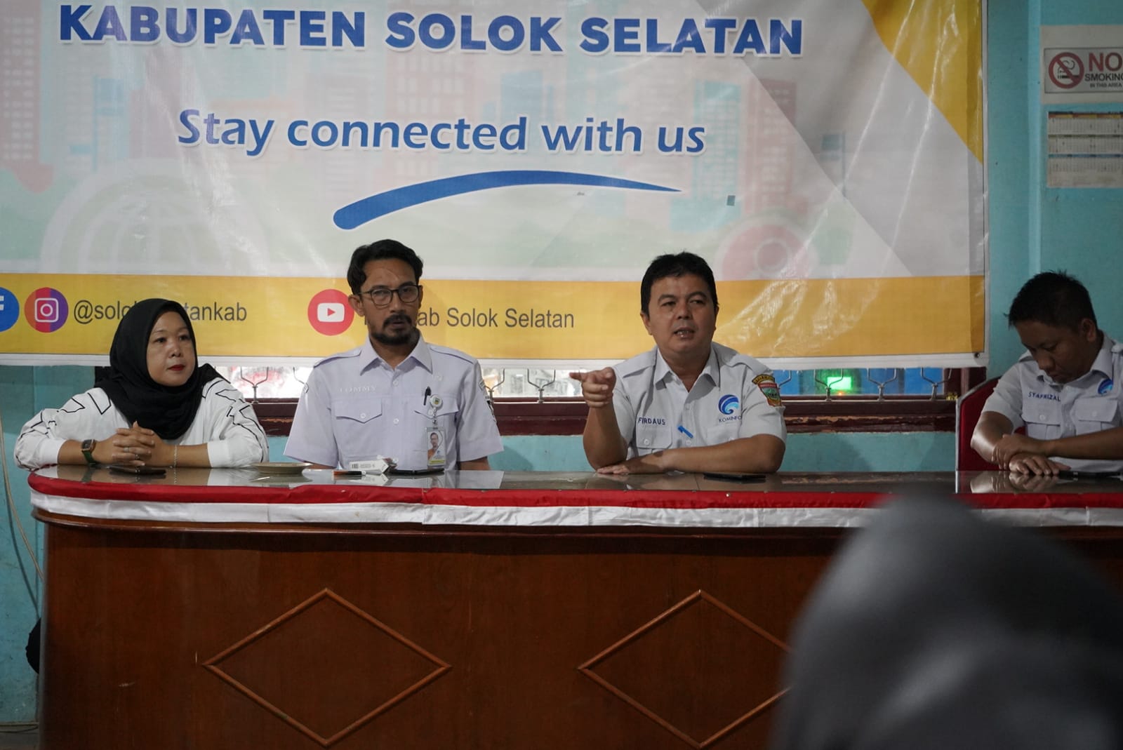 Rapat Teknis terkait Penguatan Inovasi SISTA, PPID Asik dan SIKoJON Dinas Komunikasi dan Informatika Kabupaten Solok Selatan