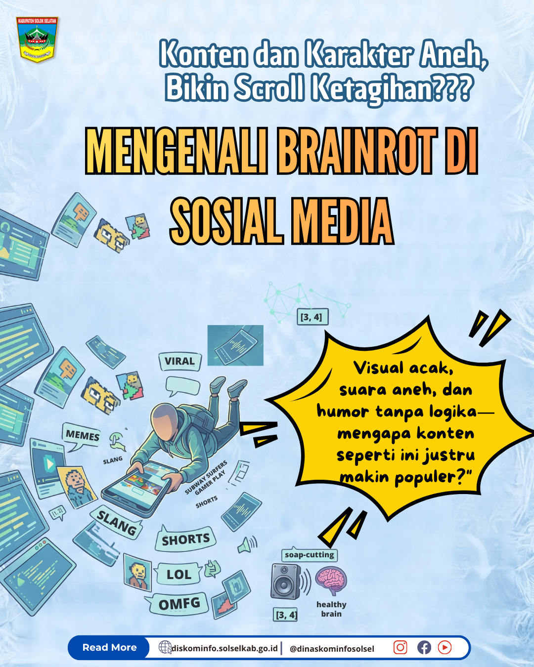 Mengena Brainrot di Sosial Media