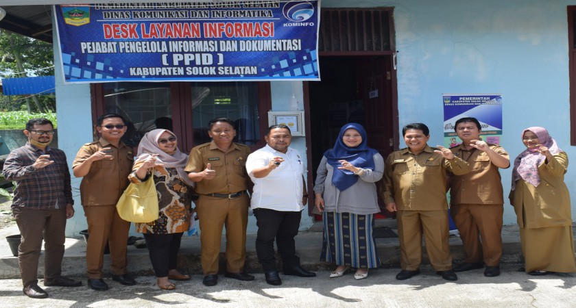 PPID Utama Solok Selatan Masuk 5 (lima) Besar Keterbukaan Informasi Publik Kab/Kota se-Sumbar