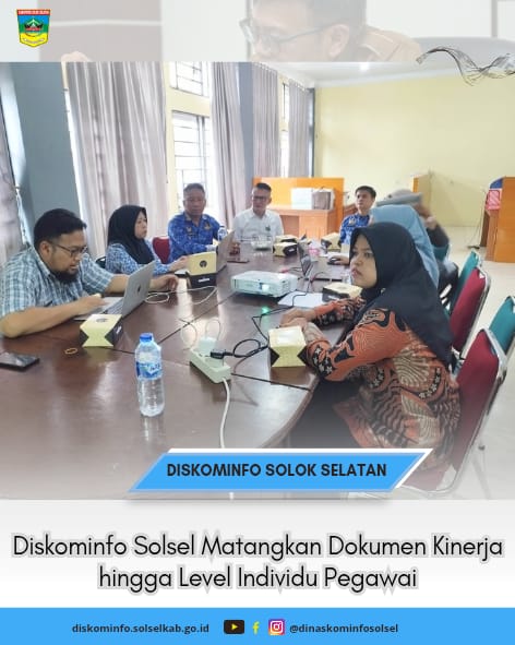 Diskominfo Solsel Matangkan Dokumen Kinerja hingga Level Individu Pegawai