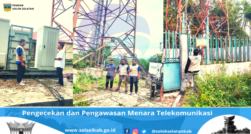 Pengecekan dan Pengawasan Menara Telekomunikasi