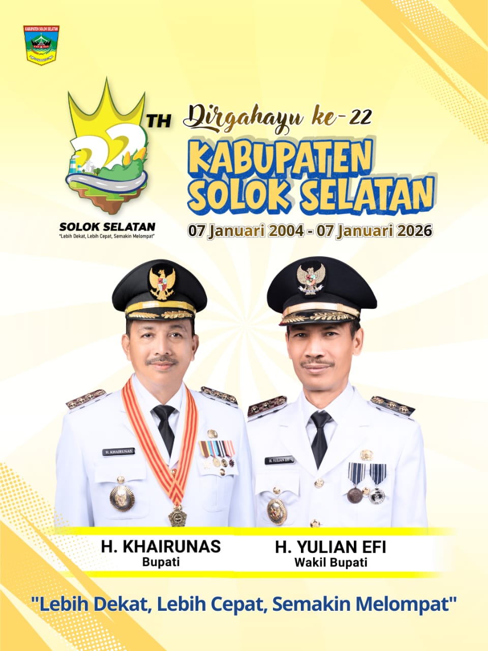 Kabupaten Solok Selatan Peringati Hari Jadi ke-22