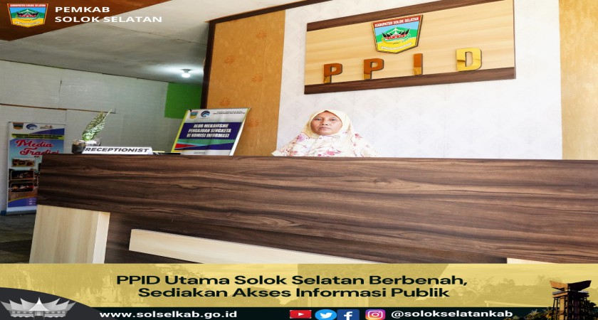 PPID Utama Solok Selatan Berbenah, Sediakan Akses Informasi Publik
