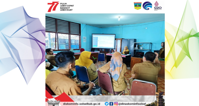 Dalam rangka pengoptimalan kanal pengaduan masyarakat, Pemkab Solok Selatan melalui Tim Lapor SP4N lakukan rapat internal.
