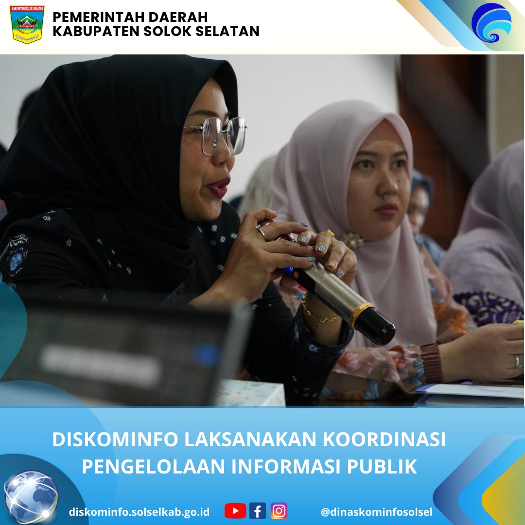 Diskominfo laksanakan Koordinasi Pengelolaan Informasi Publik