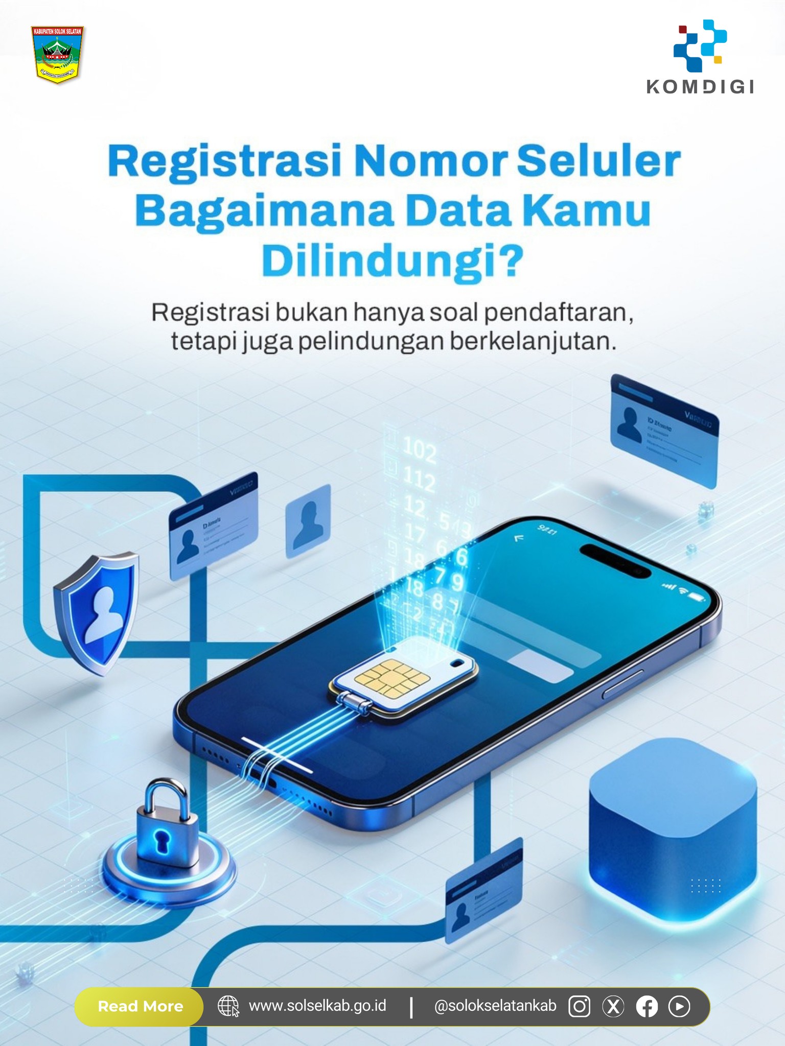 Registrasi nomor seluler bagaimana data kamu dilindungi?