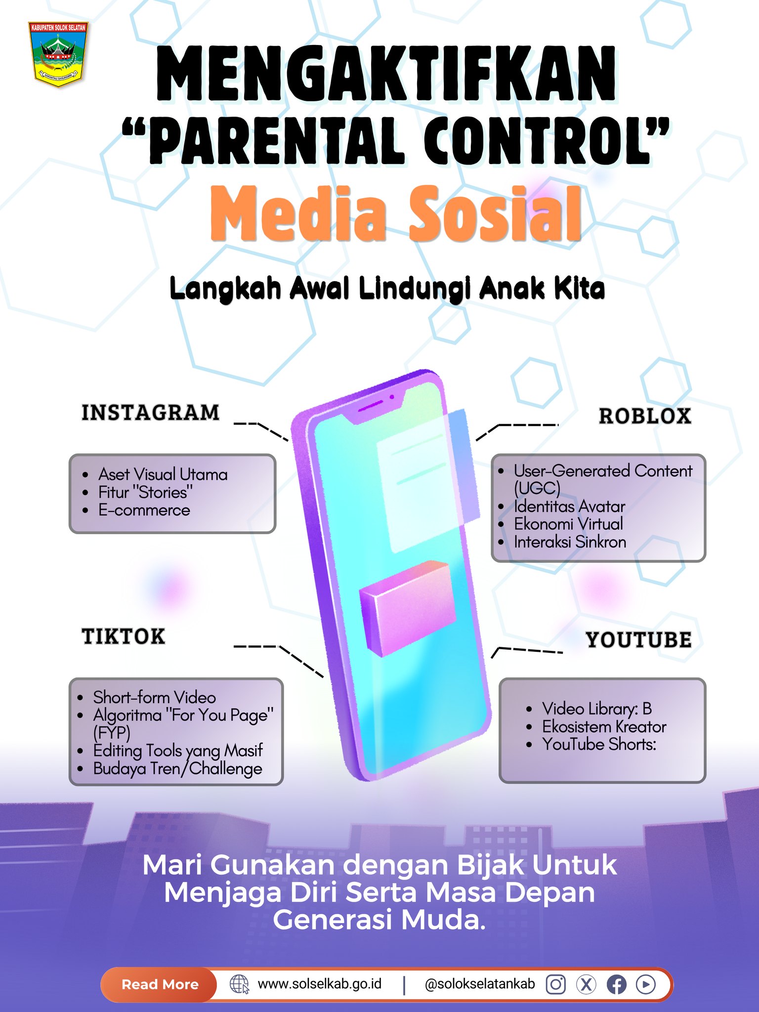 Mengaktifkan Parental Control Media Sosial