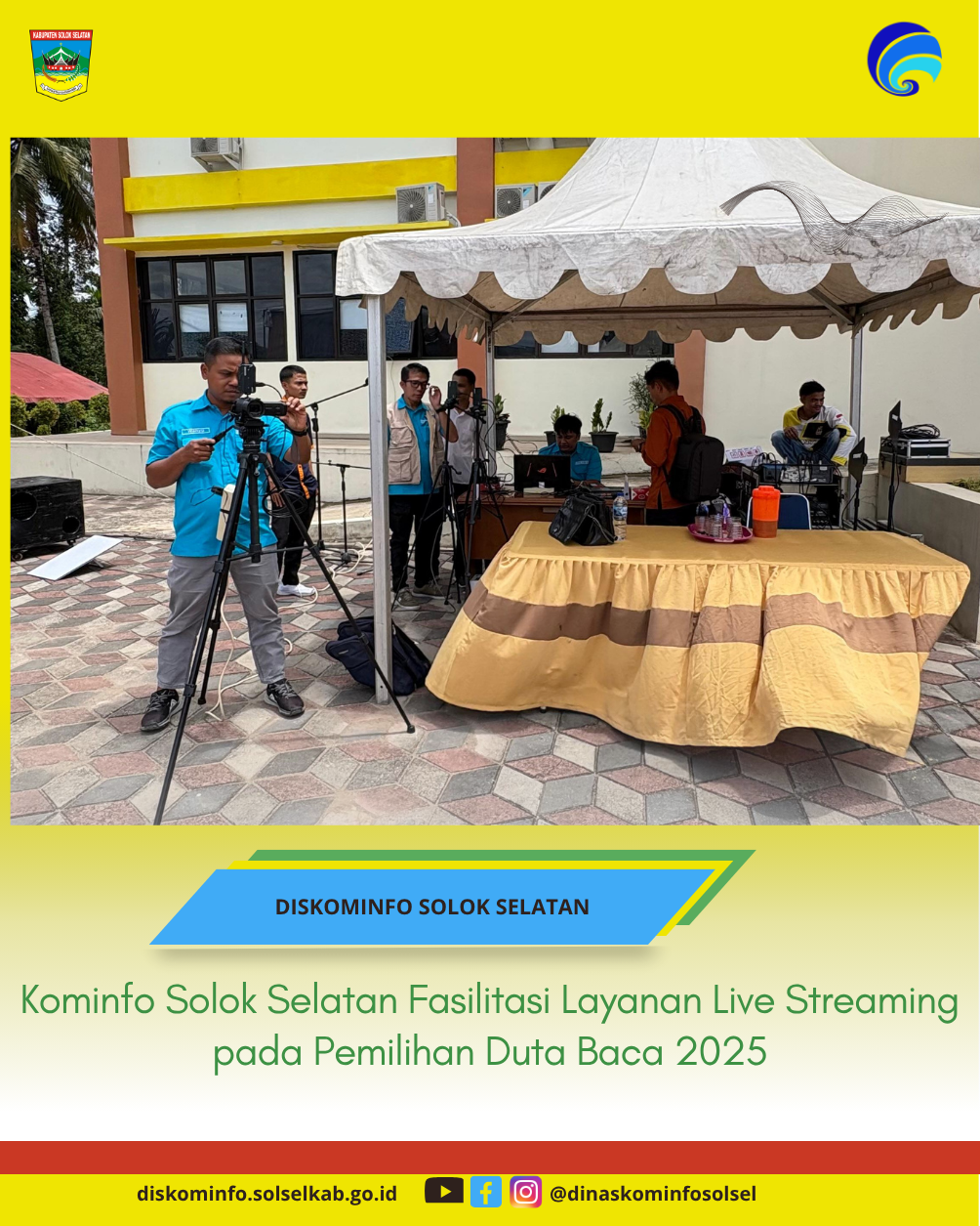 Kominfo Fasilitasi Layanan Live Streaming pada Pemilihan Duta Baca 2025