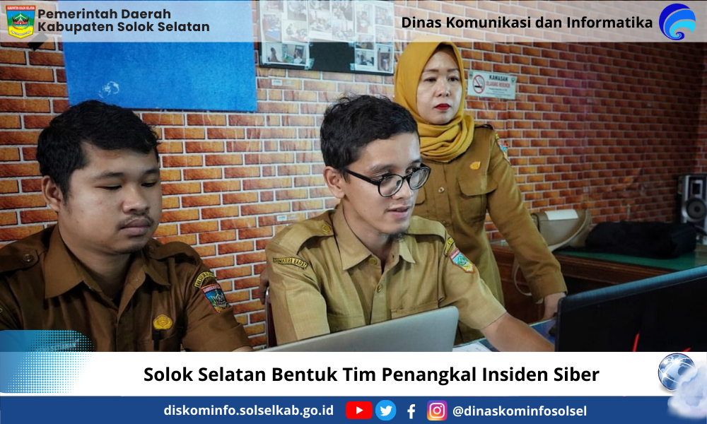 Solok Selatan Bentuk Tim Penangkal Insiden Siber