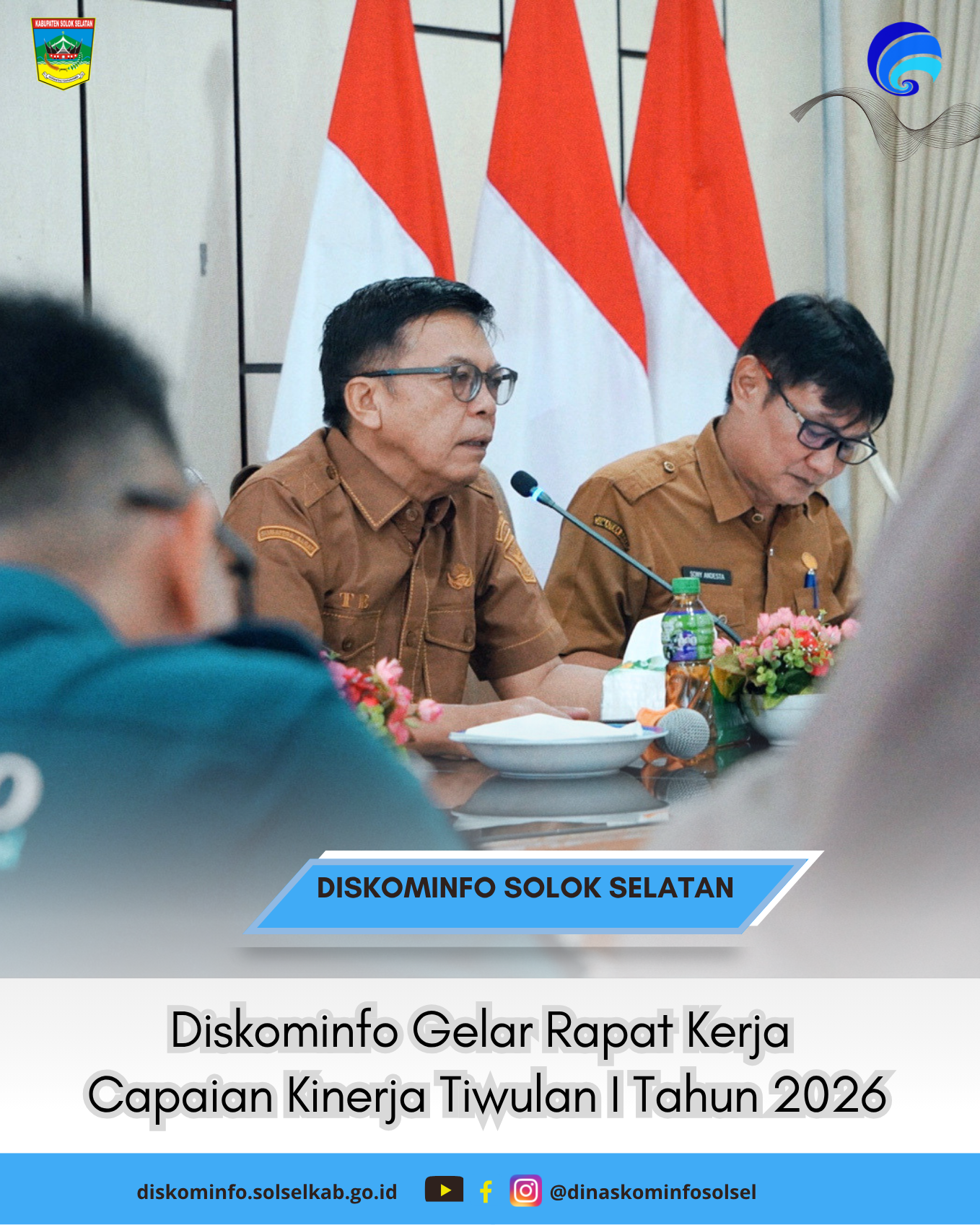 Diskominfo Gelar Rapat Kerja Capaian Kinerja Tiwulan I Tahun 2026