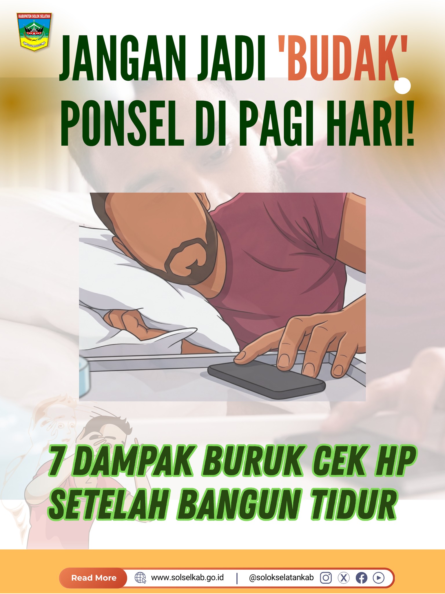 7 Dampak Buruk Cek HP Setelah Bangun Tidur
