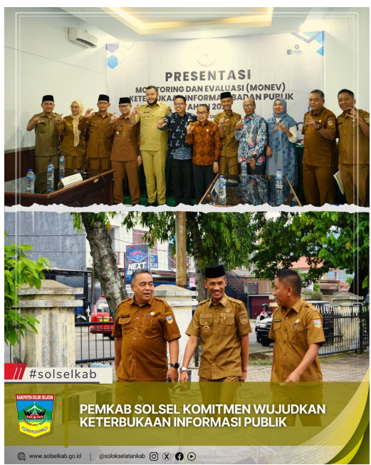 Pemkab Solsel Komitmen Wujudkan Keterbukaan Informasi Publik