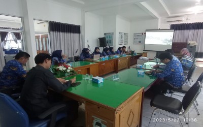 Rapat Koordinasi Persiapan Pelaksanaan Evaluasi Penyelenggaraan Statistik Sektoral (EPSS) 2023