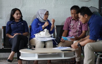 Menerima kunjungan dari TVRI Padang