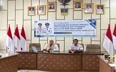 Dalam rangka peningkatan kapasitas aparatur dalam pengelolaan media sosial dan website pada Organisasi Perangkat Daerah