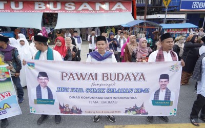 Keseruan HUT Solok Selatan ke 21 Dinas Kominfo
