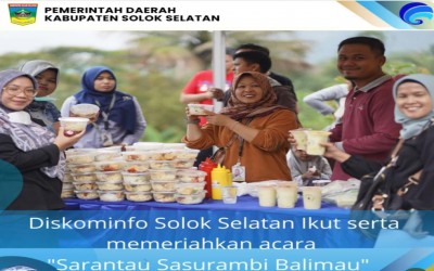 Memeriahkan acara "Sarantau Sasurambi Balimau"