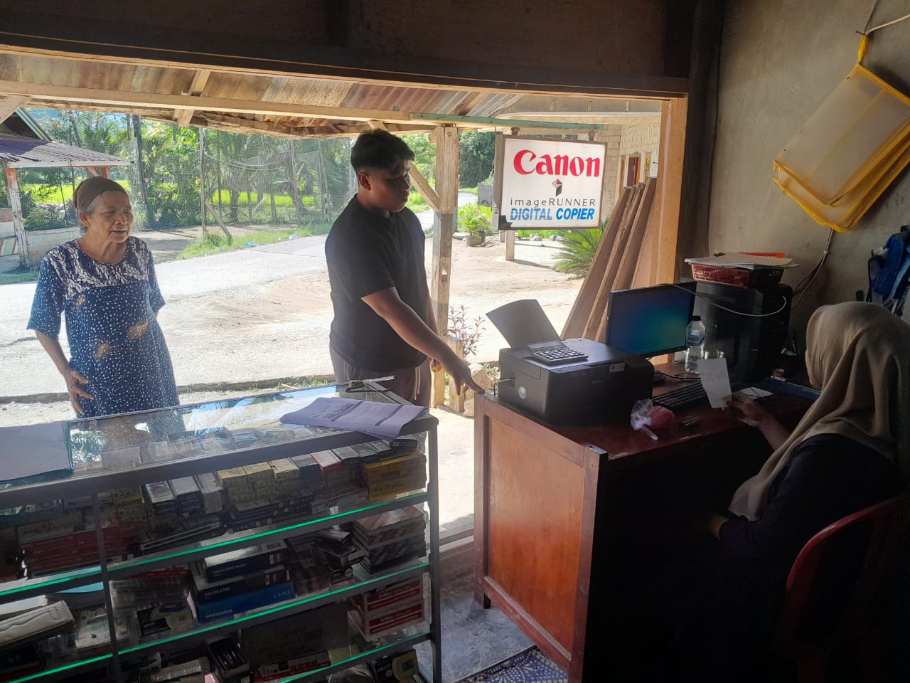 Jaringan Internet Maju, Warga Pakan Rabaa Timur Berdaya