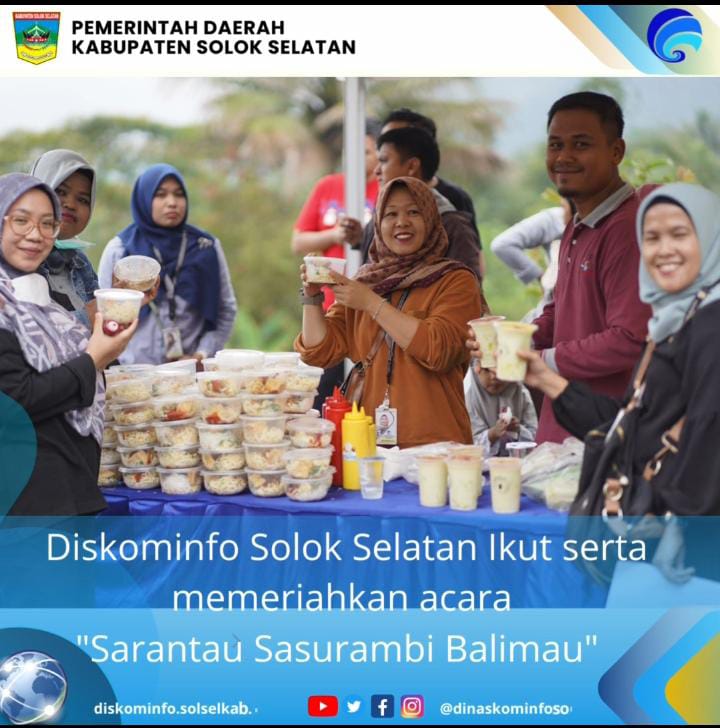 Diskominfo Solok Selatan Ikut serta memeriahkan acara