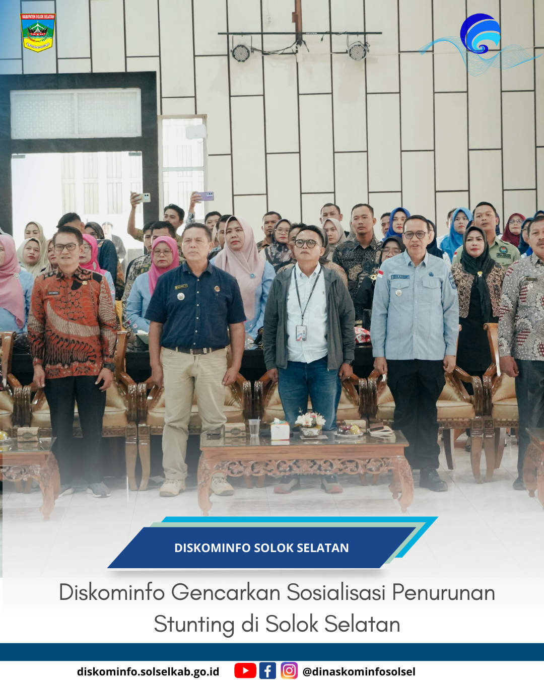 Diskominfo Gencarkan Sosialisasi Penurunan Stunting di Solok Selatan