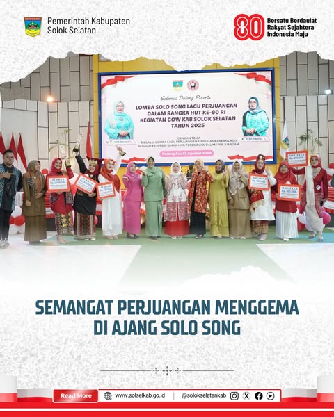 Semangat Perjuangan Menggema di Ajang Solo Song