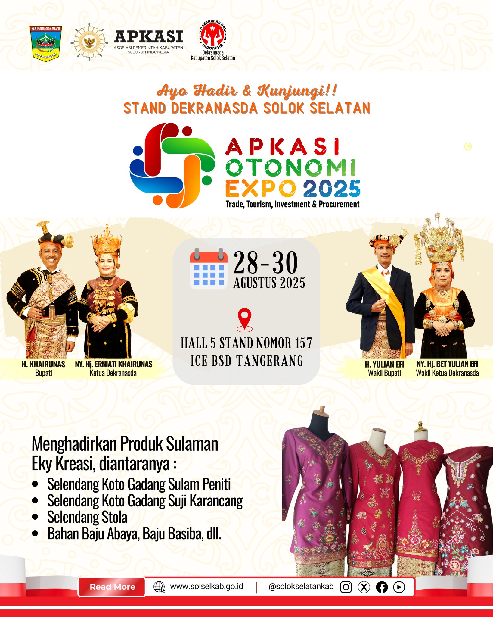 Rindu kampung halaman? Mau cari komoditas dan peluang investasi? Atau mau cari kuliner khas daerah?