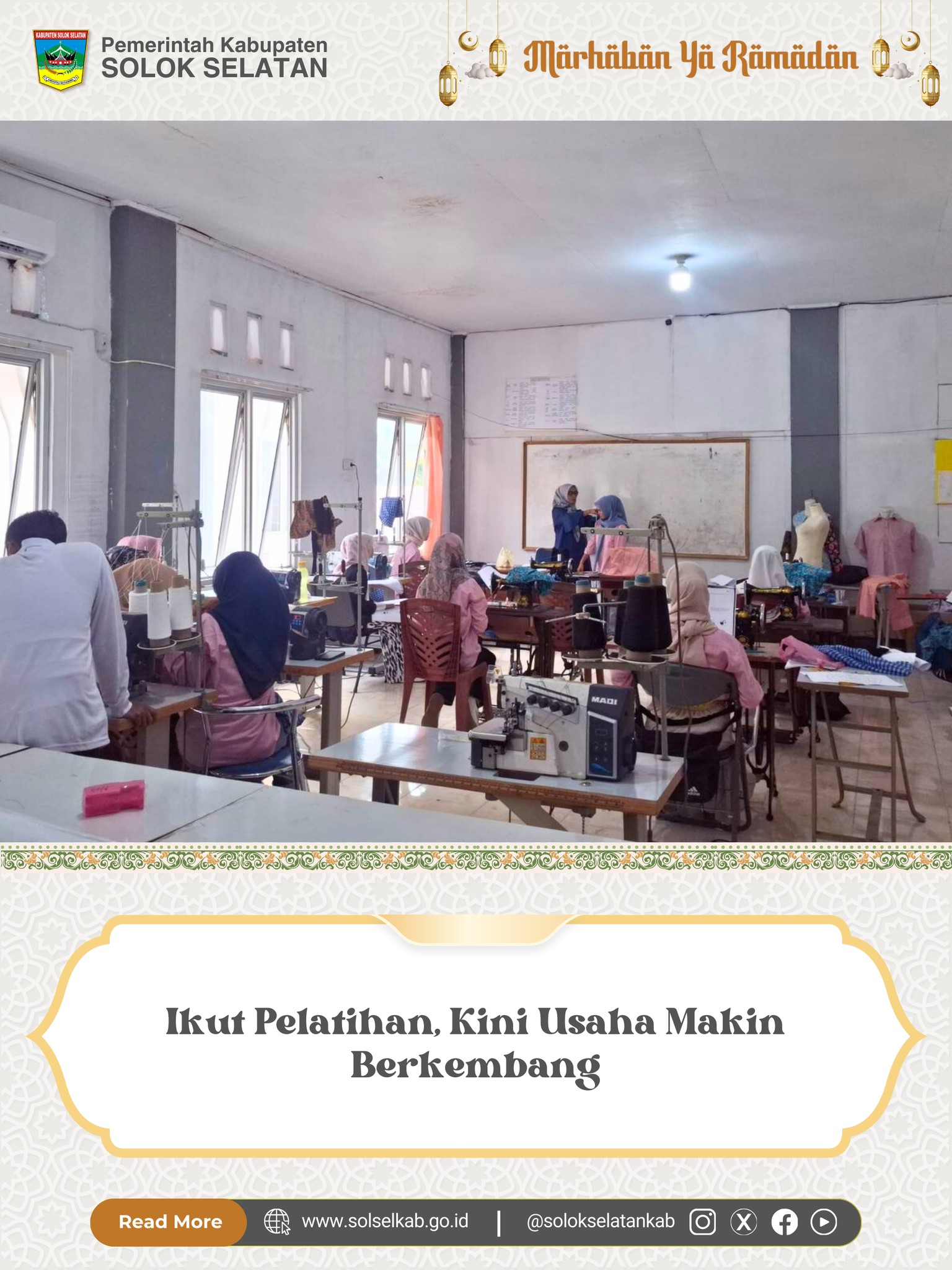 Ikut Pelatihan, Kini Usaha Makin Berkembang