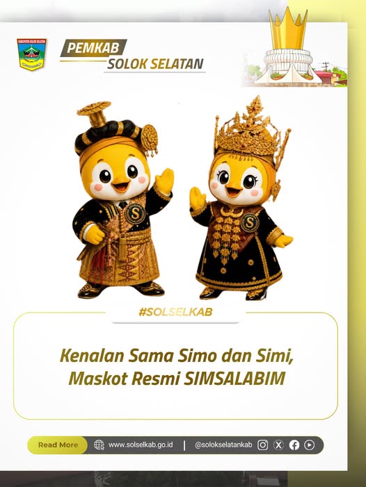 Kenalan Sama SIMO dan SIMI, Maskot Resmi SIMSALABIM